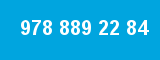 978 889 22 84 978 889 22 84